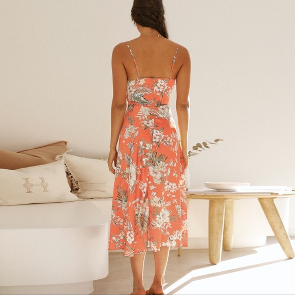 Womens Summer Sexy Sling Dress Hollow Cut Out Belly Slit Beach Casual Dress 2X - Picture 3 of 13